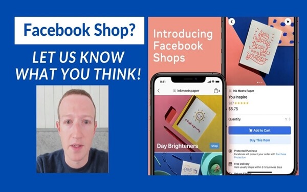 Facebook Shop là nơi giúp doanh nghiệp xây dựng cửa hàng trực tuyến